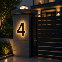 GLOWADDRESS – Illuminated House Numbers for Stylish Entryways