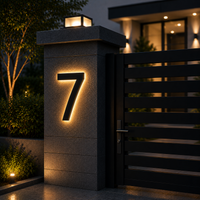 GLOWADDRESS – Illuminated House Numbers for Stylish Entryways