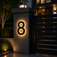 GLOWADDRESS – Illuminated House Numbers for Stylish Entryways