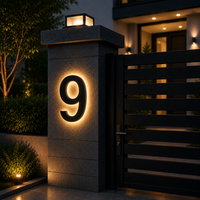 GLOWADDRESS – Illuminated House Numbers for Stylish Entryways