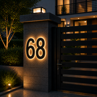 GLOWADDRESS – Illuminated House Numbers for Stylish Entryways