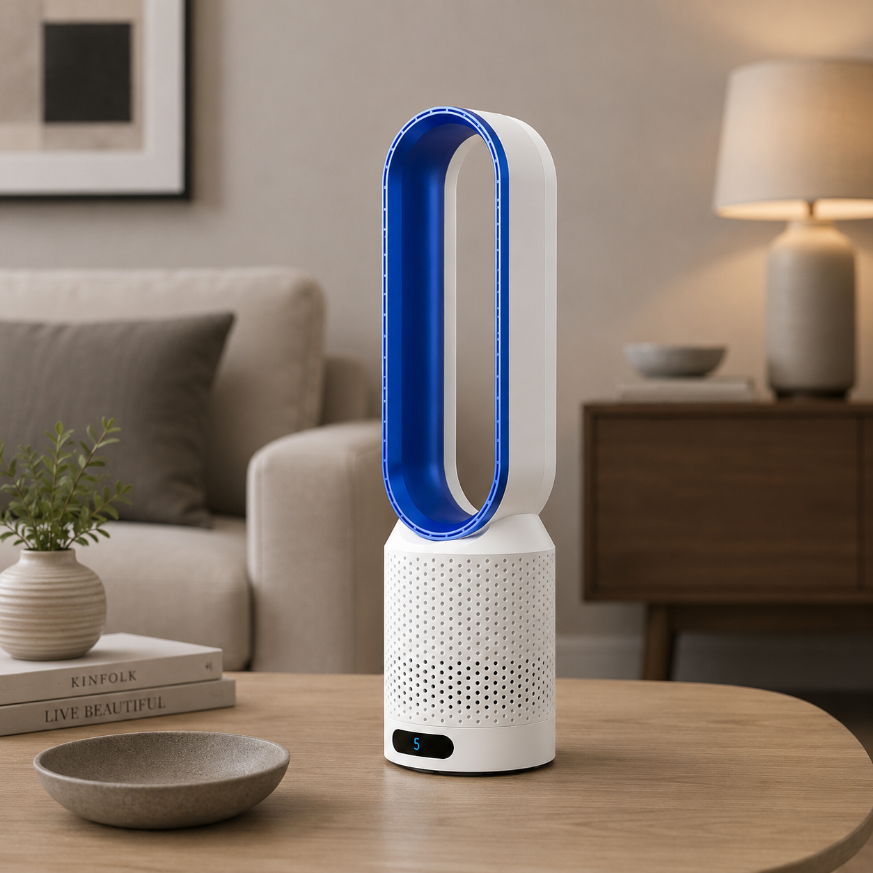 BREEZETOWER – 3 In 1 Tower Fan for Cool and Fresh Indoor Air