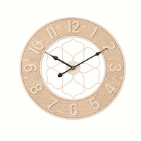 IRONWOOD CLOCK – Vintage Iron & Wood Wall Statement Clock