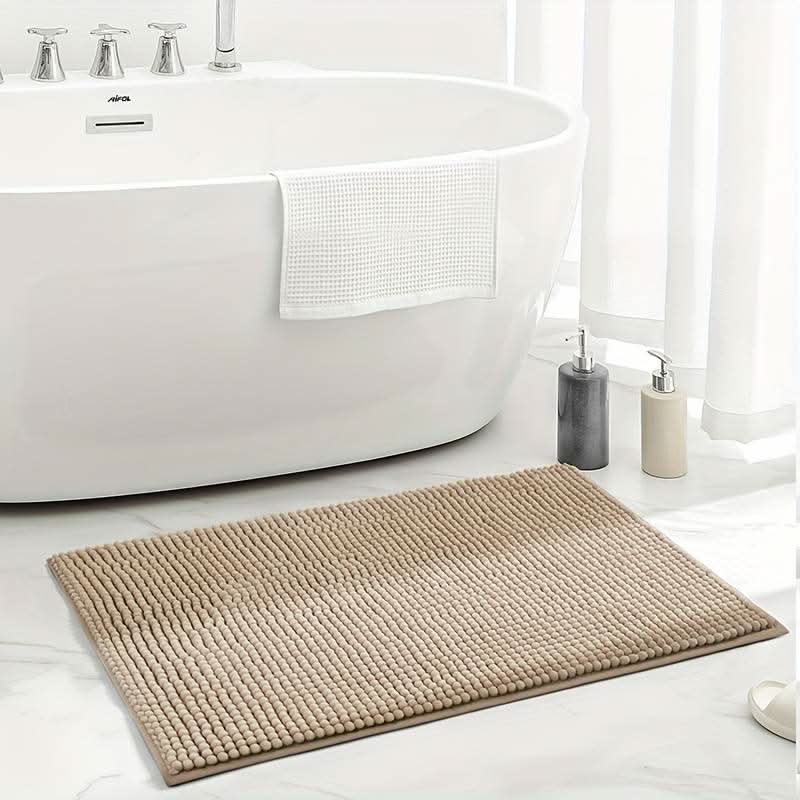 Chenille Bath Mat - Non-Slip, Soft & Absorbent Bathroom Rug for Comfort 5