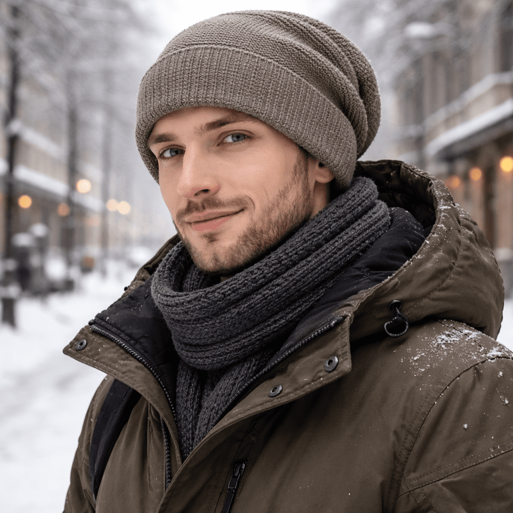 Chillia - Cozy Slouchy Beanie Hat with Fleece Lining for Winter Comfort 1