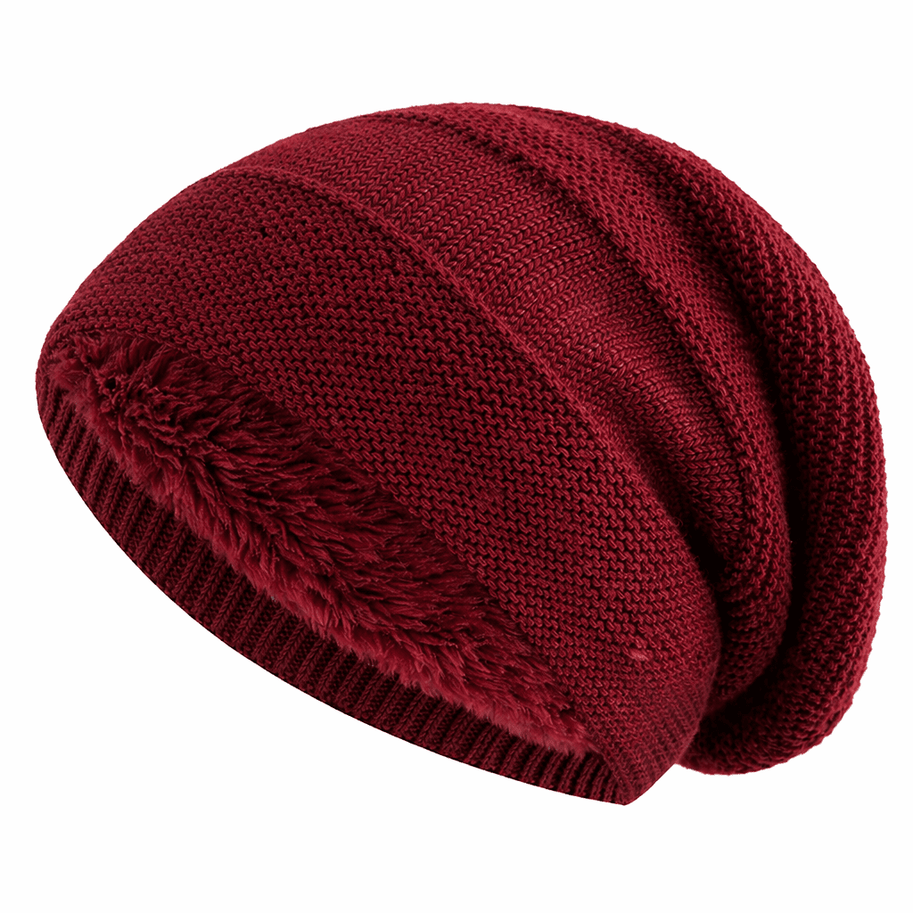 Chillia - Cozy Slouchy Beanie Hat with Fleece Lining for Winter Comfort 6