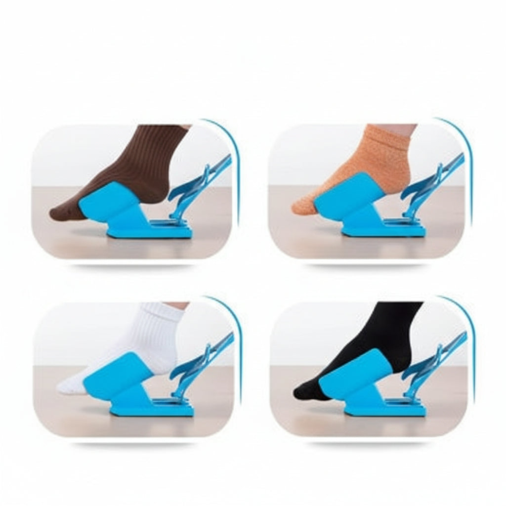 ComfortEase - Compression Sock Aid Kit for Easy Sock Application & Assistance 4