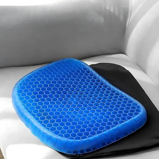 ComfortEase - Orthopedic Gel Seat Cushion for Tailbone & Lower Back Support 0
