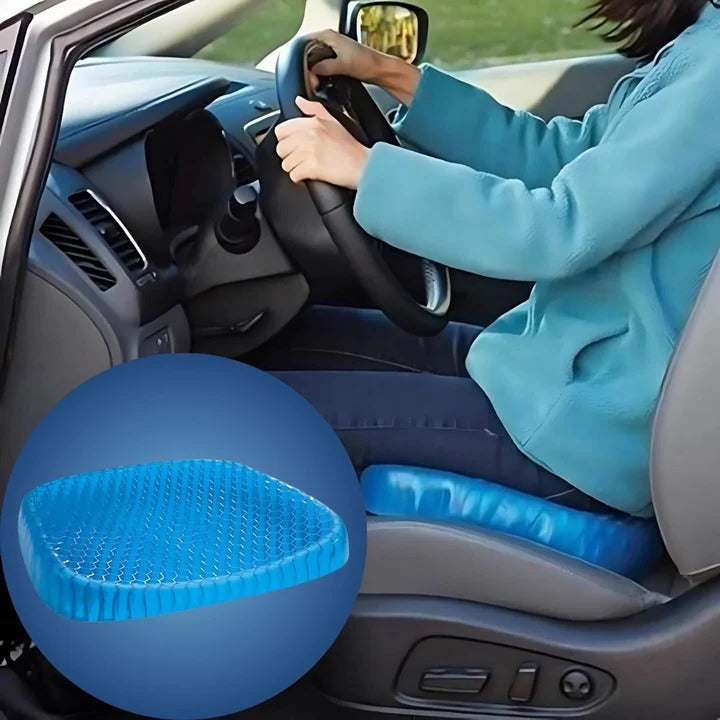 ComfortEase - Orthopedic Gel Seat Cushion for Tailbone & Lower Back Support 2