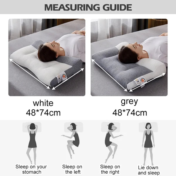 ComfortEase - Orthopedic Neck Pillow for Neck Pain Relief & Support 4