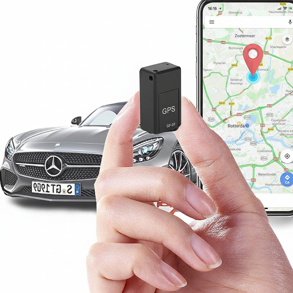 Compact GPS Tracker for Car - Real-Time Vehicle Tracking Device, Waterproof, Long Battery Life 0