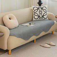 ContourFit - Plush Sofa Cover, Non-Slip Couch Slipcover for All Seasons 2