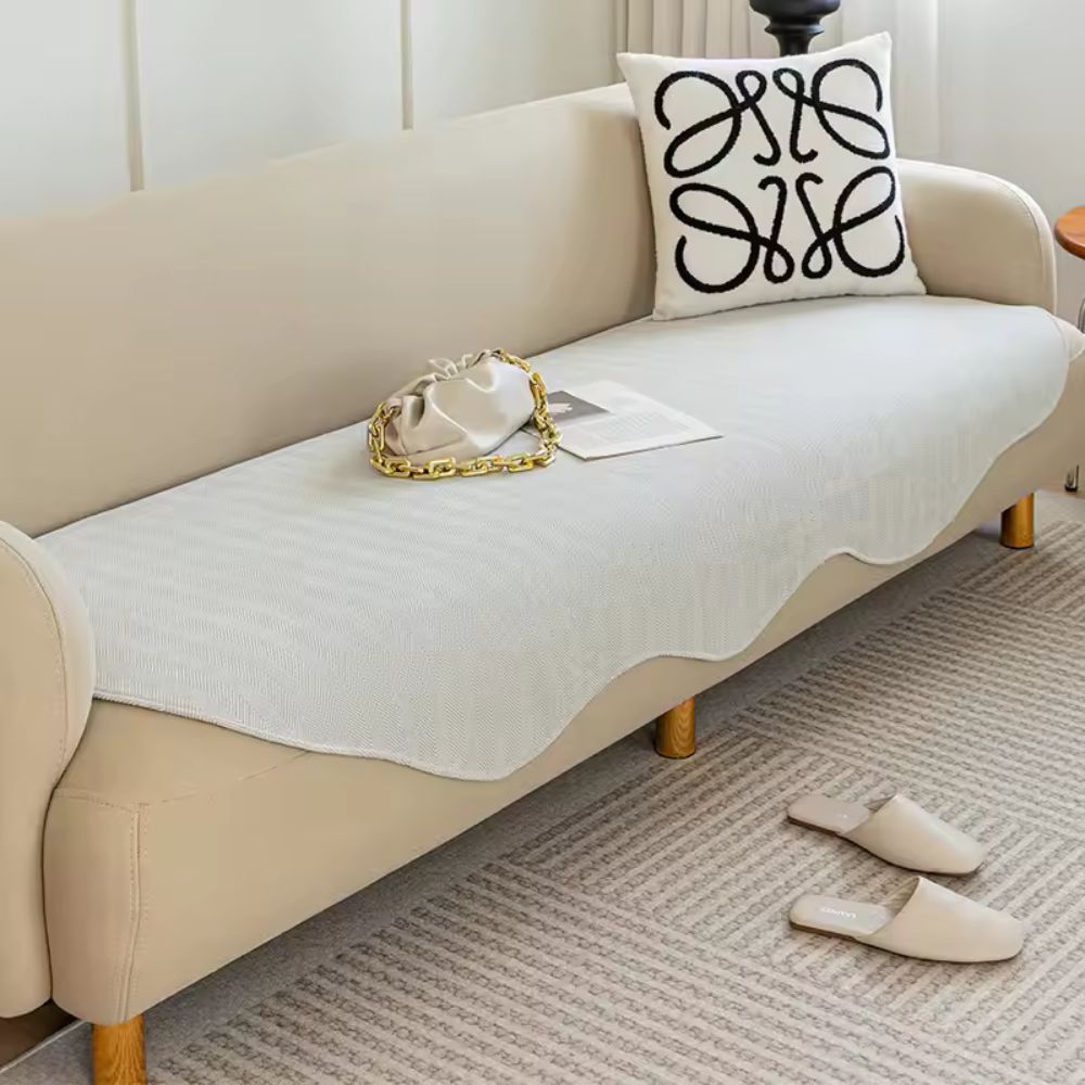 ContourFit - Plush Sofa Cover, Non-Slip Couch Slipcover for All Seasons 3