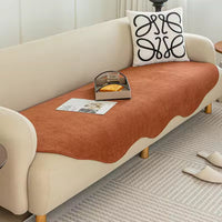 ContourFit - Plush Sofa Cover, Non-Slip Couch Slipcover for All Seasons 5