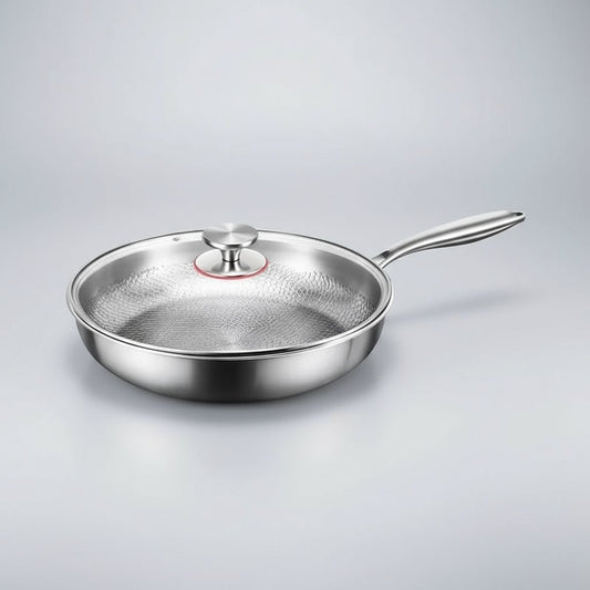 CookVion - Titanium Hammered Non-Stick Frying Pan for Induction Cooking 0