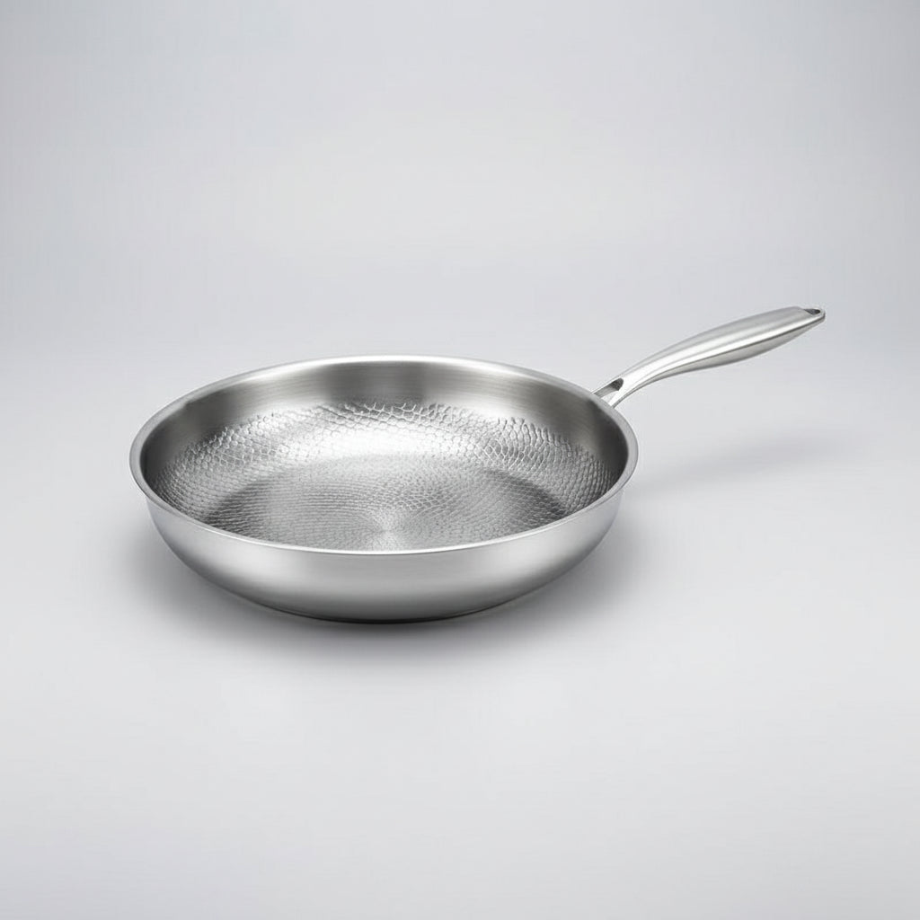 CookVion - Titanium Hammered Non-Stick Frying Pan for Induction Cooking 7