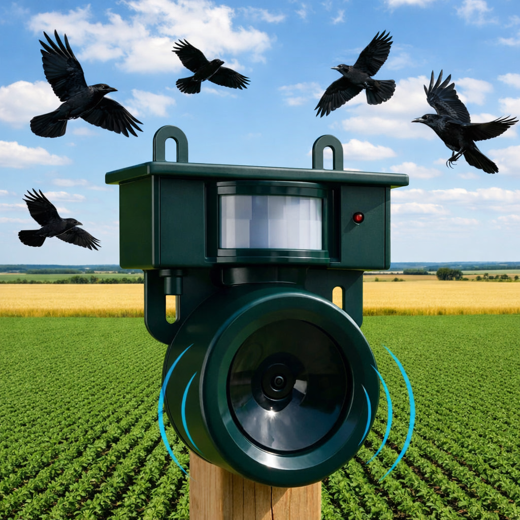 ECOFLIGHT GUARD – Bird Repeller – Humane Outdoor Protection Device