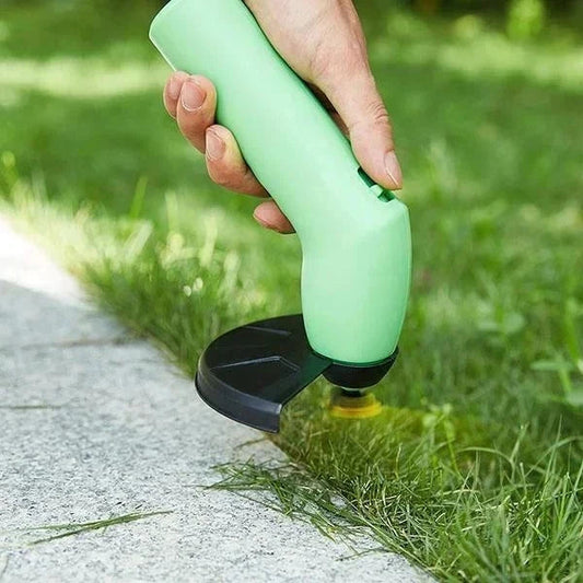 Cordless Mini Weed Trimmer - Lightweight, Efficient Grass Cutter with Adjustable Spacing 0