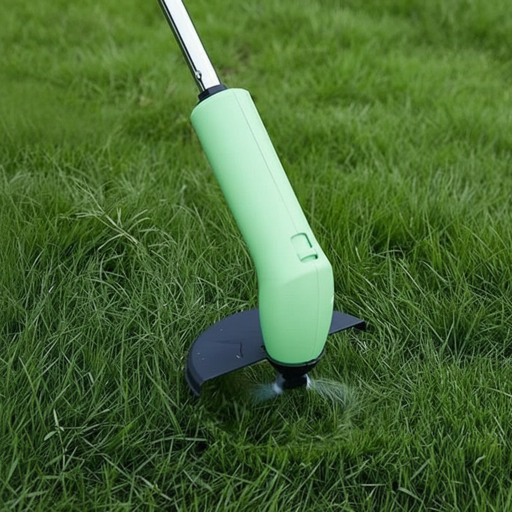 Cordless Mini Weed Trimmer - Lightweight, Efficient Grass Cutter with Adjustable Spacing 1