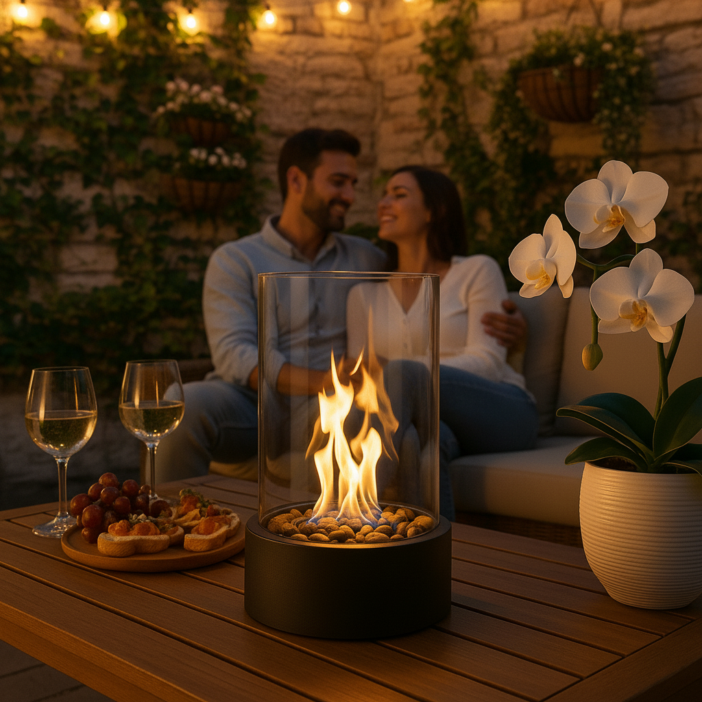 COZYBLAZE – Tischkamin – Rauchfreie Wärme mit modernem Design