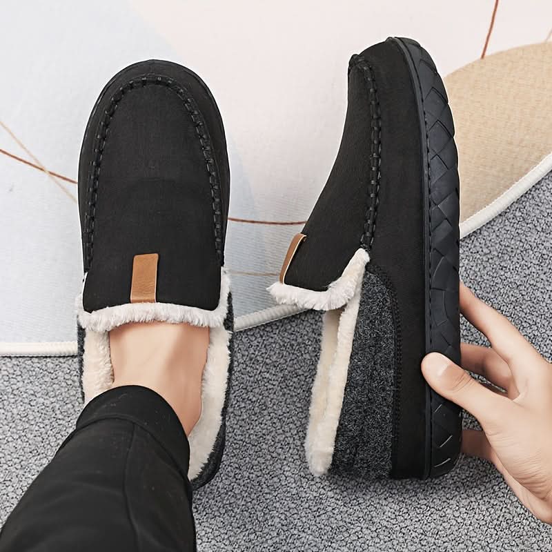 Cozy Comfort - Warm Sheep's Wool Loafers for Ultimate Winter Home Style 4