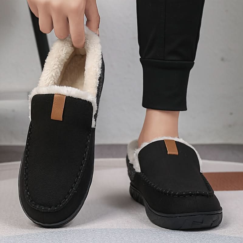 Cozy Comfort - Warm Sheep's Wool Loafers for Ultimate Winter Home Style 5