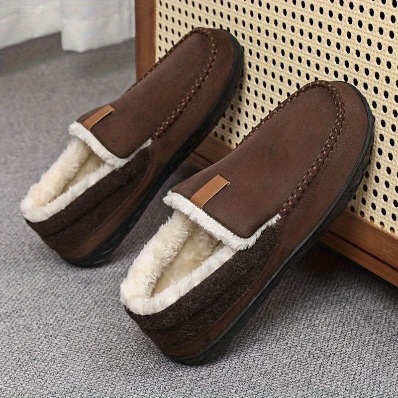 Cozy Comfort - Warm Sheep's Wool Loafers for Ultimate Winter Home Style 6