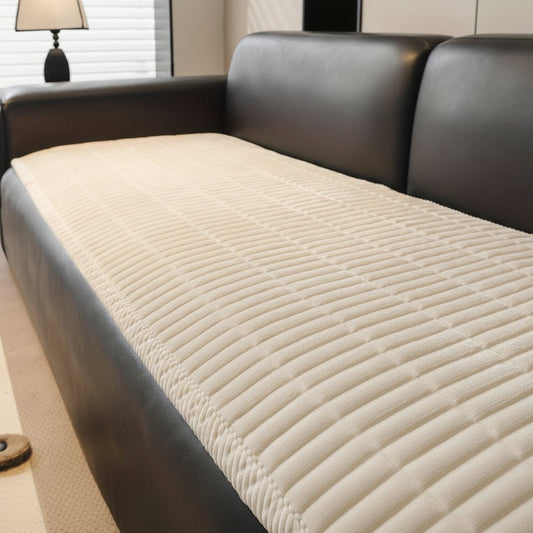 Cozy Quilted Microfiber Sofa Cover - Ultimate Protection & Comfort for Pets 0