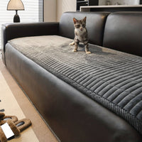 Cozy Quilted Microfiber Sofa Cover - Ultimate Protection & Comfort for Pets 4