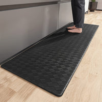 Cushioned Comfort Anti-Fatigue Kitchen Mat - Non-Slip Runner Rug for Safety 0