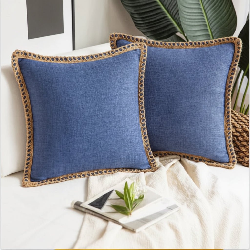 DEKOLIEBE Decorative Cushion Cover - French Style Throw Pillows for Couch 13