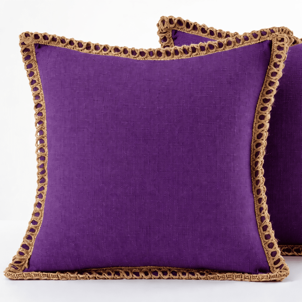 DEKOLIEBE Decorative Cushion Cover - French Style Throw Pillows for Couch 15