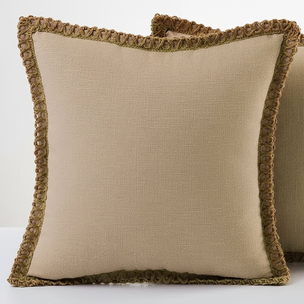 DEKOLIEBE Decorative Cushion Cover - French Style Throw Pillows for Couch 6