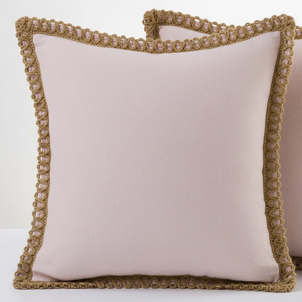 DEKOLIEBE Decorative Cushion Cover - French Style Throw Pillows for Couch 8
