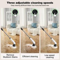 SCRUBIXA – Rechargeable Spin Brush for Fast and Efficient Cleaning