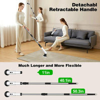SCRUBIXA – Rechargeable Spin Brush for Fast and Efficient Cleaning