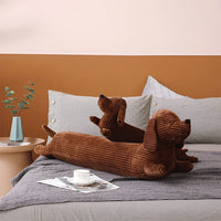 DaxiRest - Ergonomic Dachshund Plush Pillow for Cuddly Comfort & Support 3