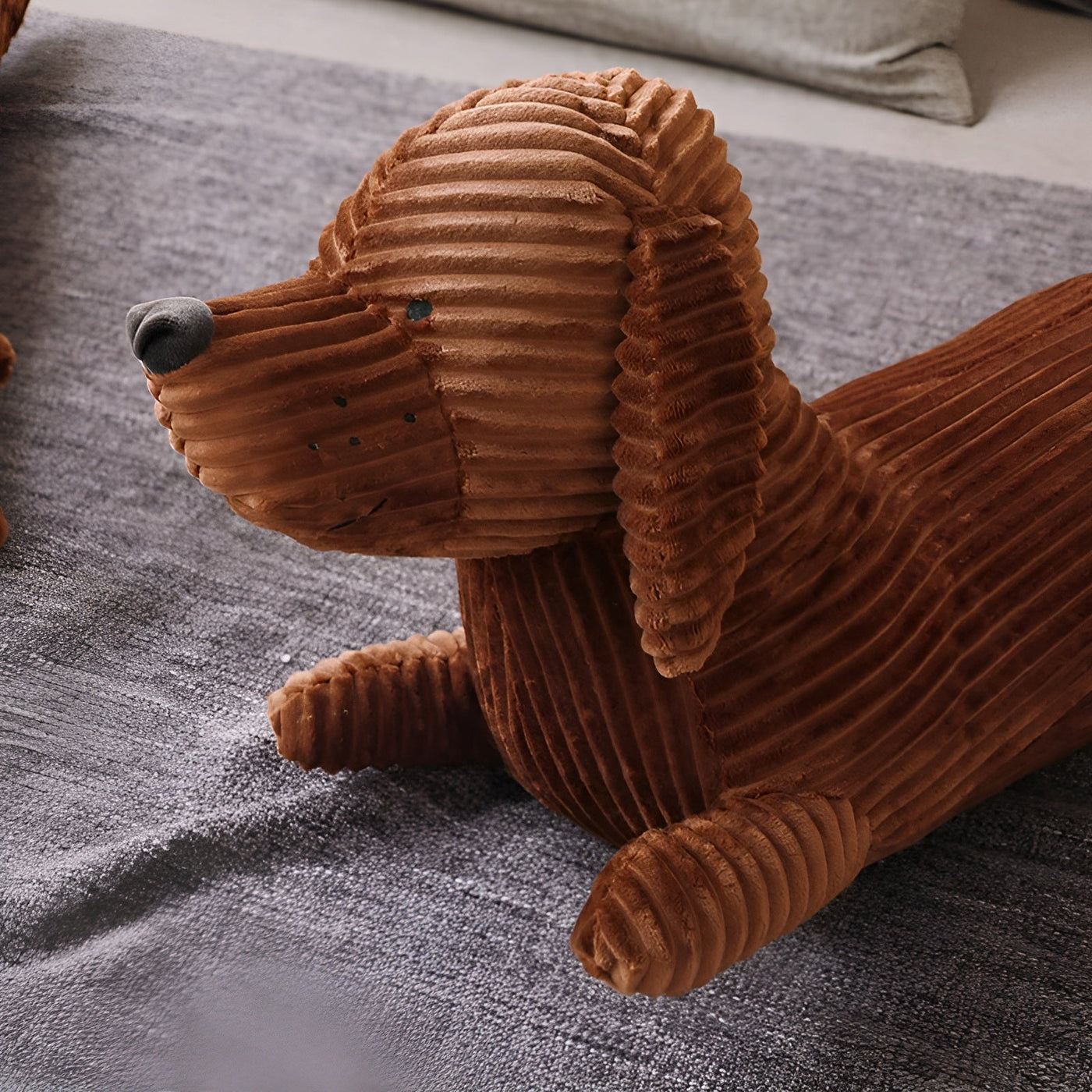 DaxiRest - Ergonomic Dachshund Plush Pillow for Cuddly Comfort & Support 4
