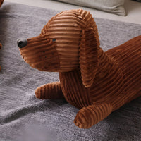 DaxiRest - Ergonomic Dachshund Plush Pillow for Cuddly Comfort & Support 4