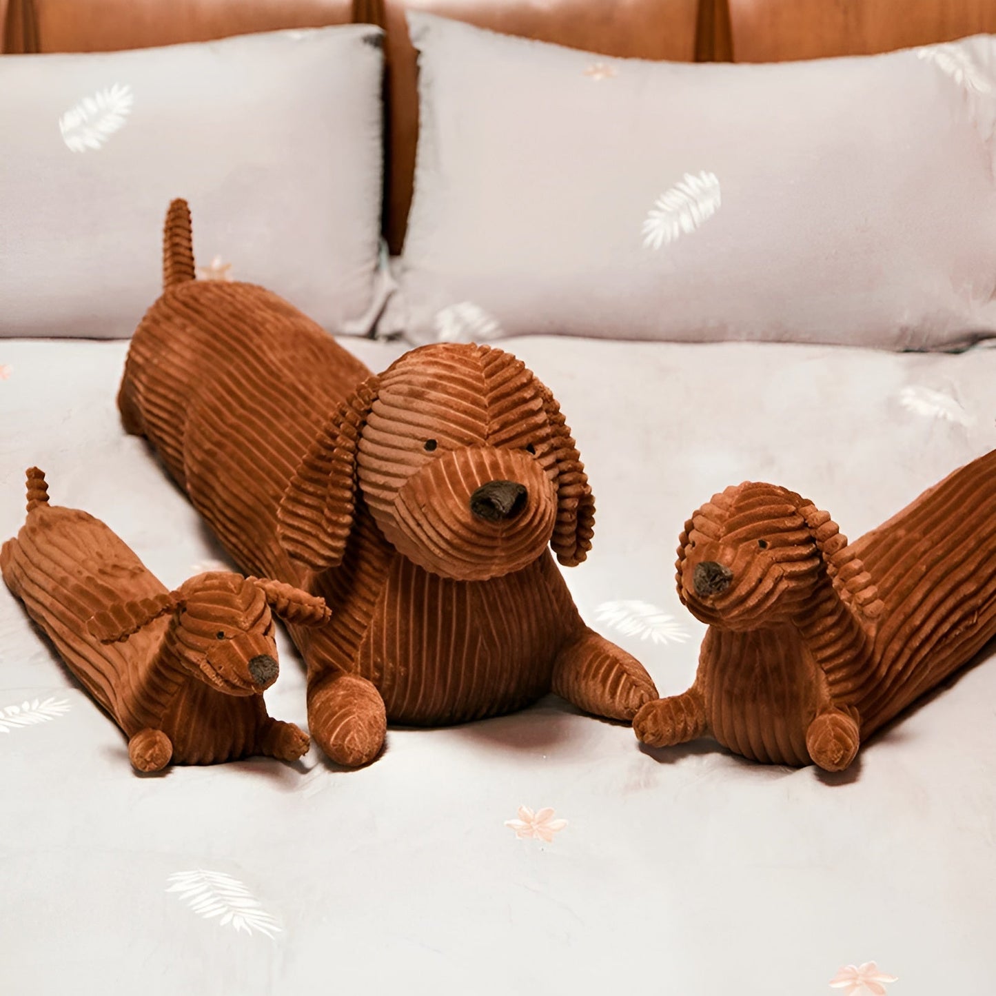 DaxiRest - Ergonomic Dachshund Plush Pillow for Cuddly Comfort & Support 5