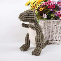 DinoPet - Indestructible Plush Dog Toy for Aggressive Chewers, 35cm 0
