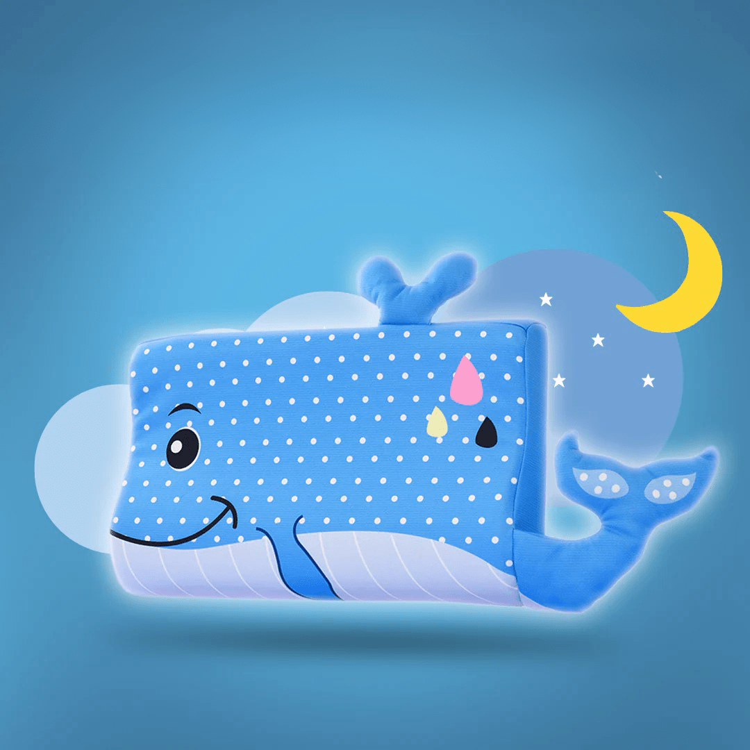 DozyBear - Ergonomic Children's Pillow with Breathable Memory Foam for Healthy Sleep 4