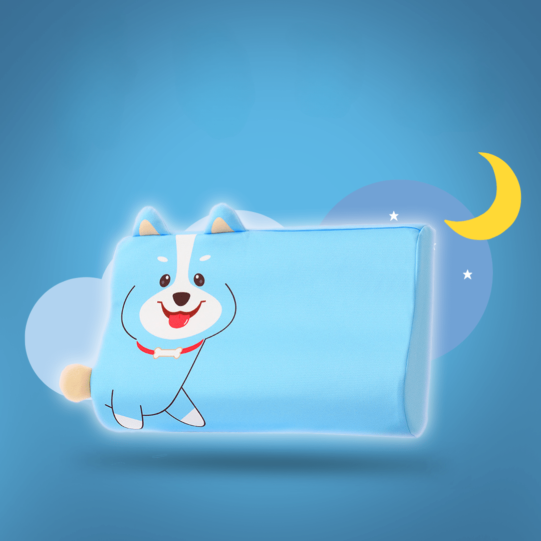 DozyBear - Ergonomic Children's Pillow with Breathable Memory Foam for Healthy Sleep 6
