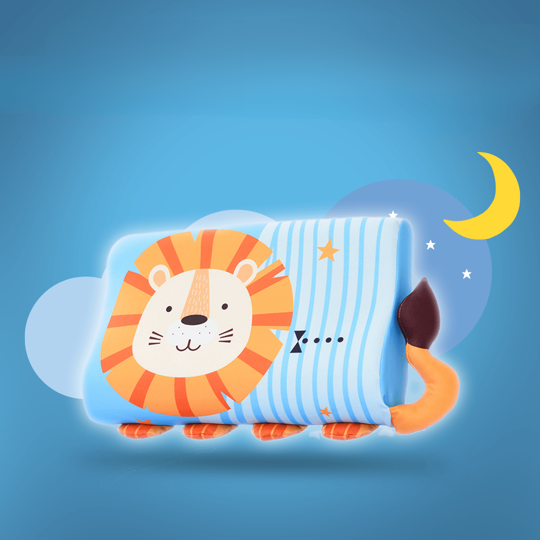 DozyBear - Ergonomic Children's Pillow with Breathable Memory Foam for Healthy Sleep 7