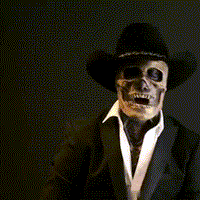 Dreadskull - Hyper-Realistic Skeleton Mask with Hat for Halloween Events 2