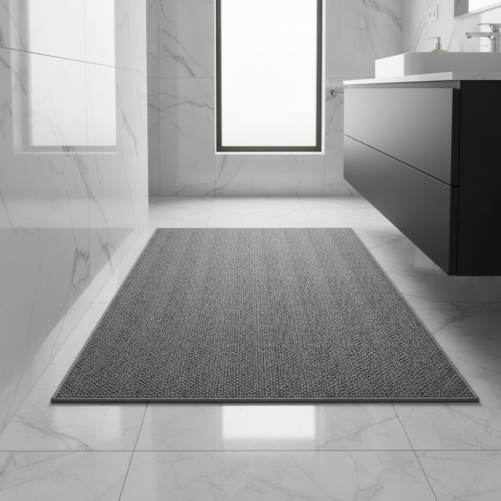 DryEntry - Absorbent Doormat with Modern Geometric Design for Front Door 0