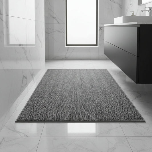 DryEntry - Absorbent Doormat with Modern Geometric Design for Front Door 0