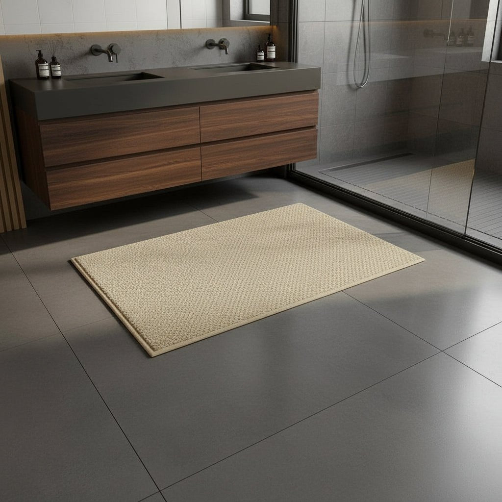 DryEntry - Absorbent Doormat with Modern Geometric Design for Front Door 1