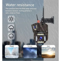 DualGuard Solar 4K - Wireless security camera with solar panel & 360° all-round view 8