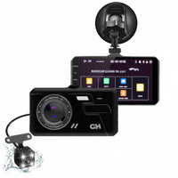 DRIVESECURE - Dual 1080P Car Dash Cam Front & Rear 170° Wide-Angle